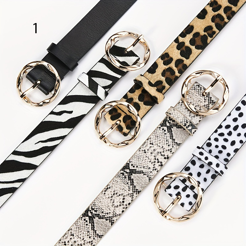 Animal Print Belt