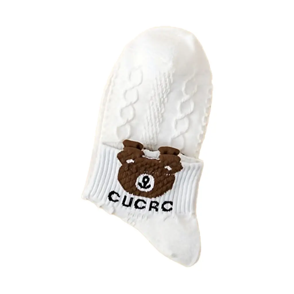Socks Alphabeth & Bear Print