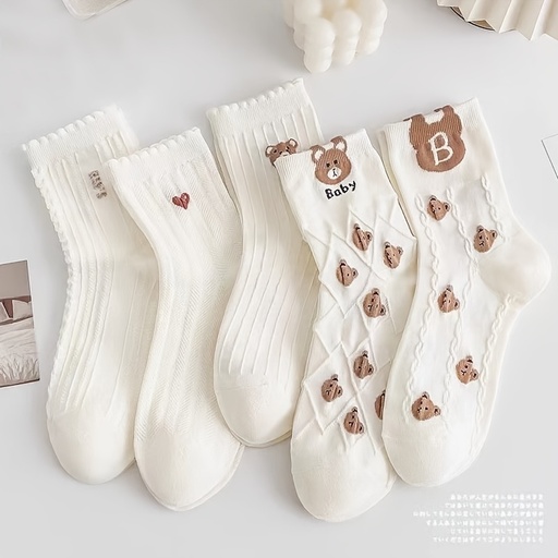 Cartoon Bear Socks