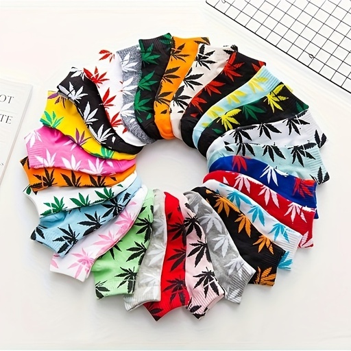 Maple Leaf Socks